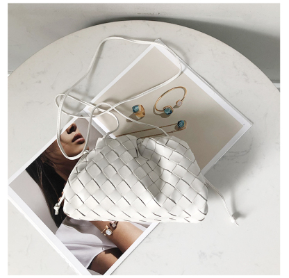 Bottega Veneta Small Arco Bag in Glazed White