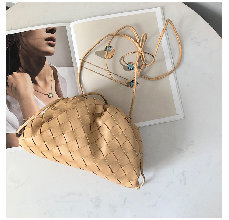 Bottega Veneta Intrecciato Mini Pouch in Almond
