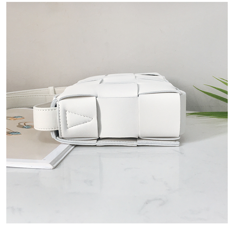 Bottega Veneta Crossbody Box Pouch in White
