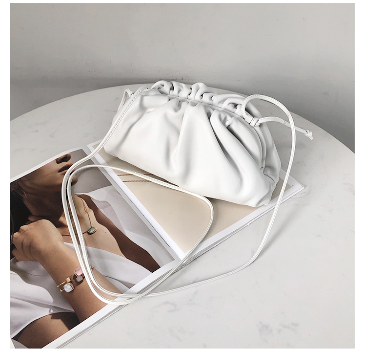 Bottega Veneta Mini Pouch in Chalk