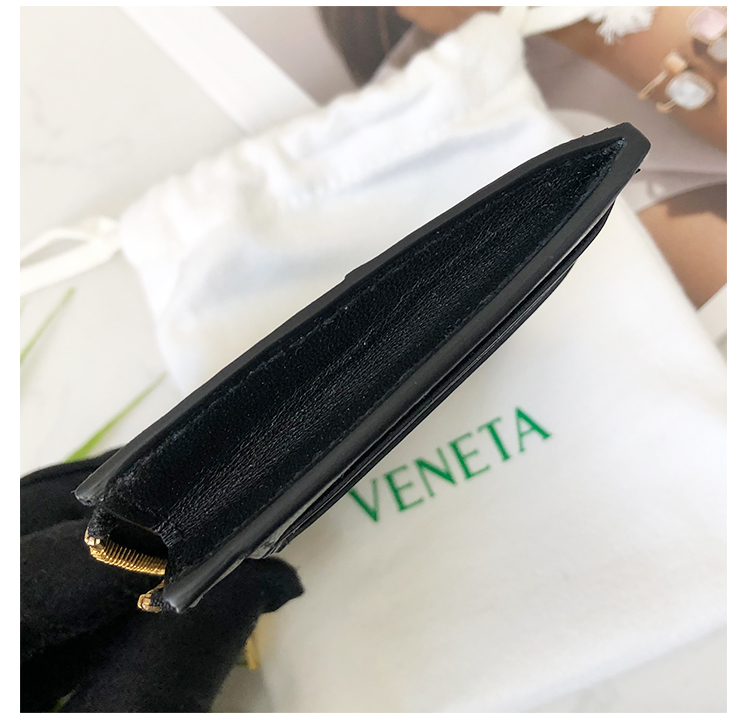 Bottega Veneta Card Case in Black