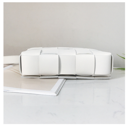 Bottega Veneta Crossbody Box Pouch in White