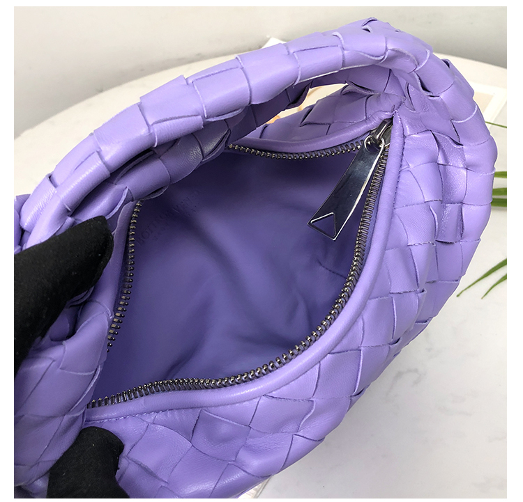Bottega Veneta Mini Jodie in Intrecciato Wisteria
