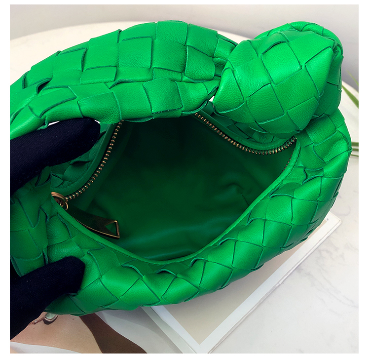 Bottega Veneta Mini Jodie in Intrecciato Parrot Green