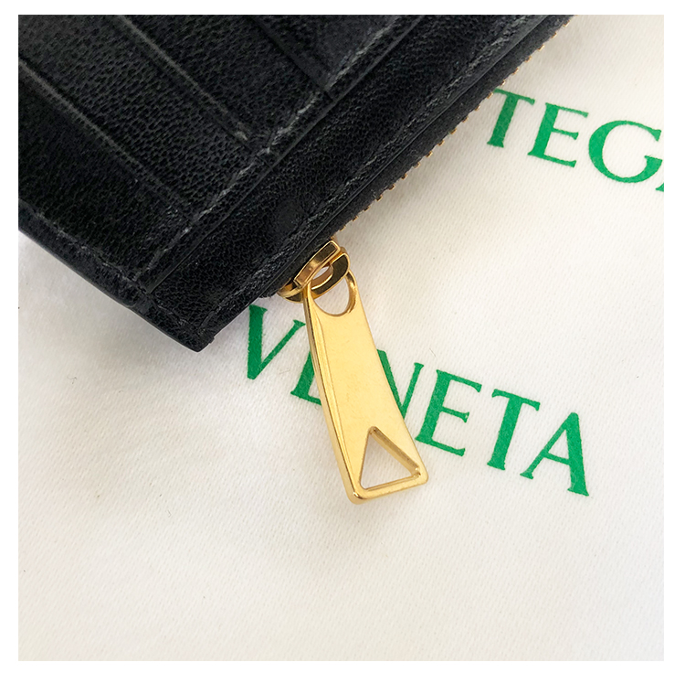 Bottega Veneta Card Case in Black