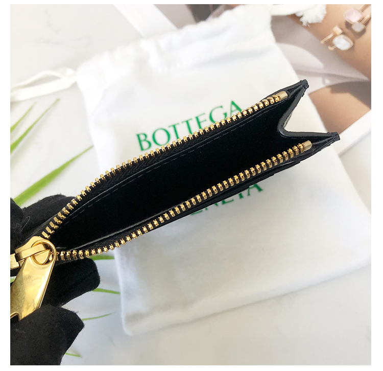 Bottega Veneta Card Case in Black