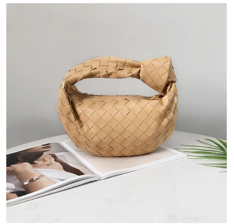Bottega Veneta Mini Jodie in Intrecciato Almond (651876)