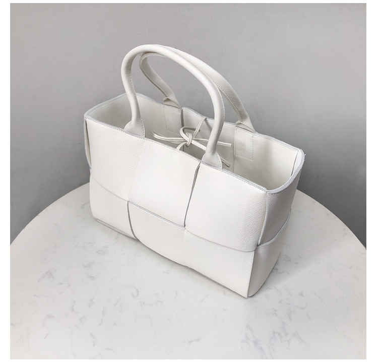 Bottega Veneta Small Tote in White