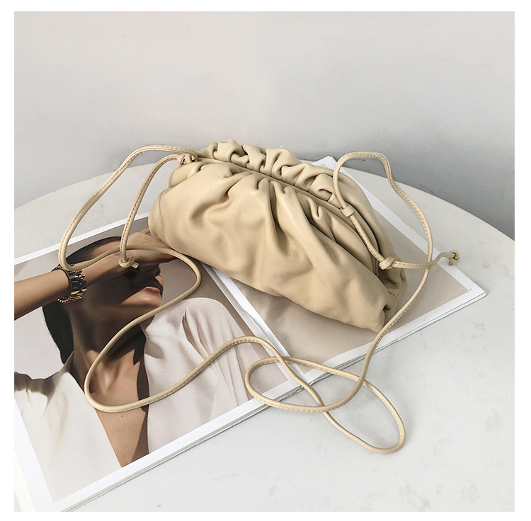 Bottega Veneta Mini Pouch in Oatmeal