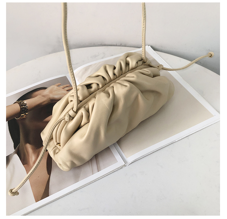 Bottega Veneta Mini Pouch in Oatmeal