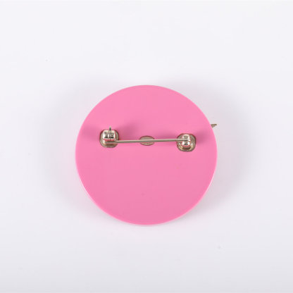 CHANEL 19K High Rarity Pink Fuji Mountain Camellia Brooch Alloy,Resin-Hana Vintage