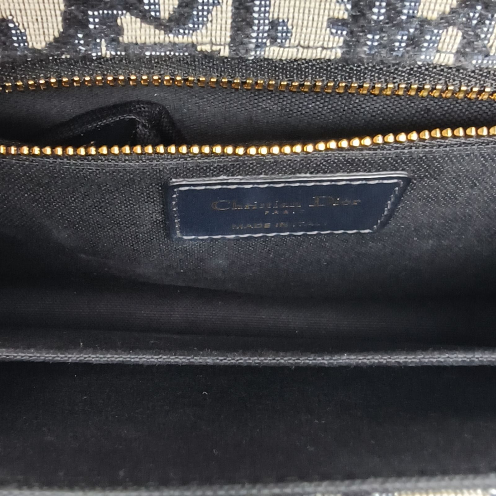 DIOR 30 Montaigne Leather Shoulder Strap, Large Size 24