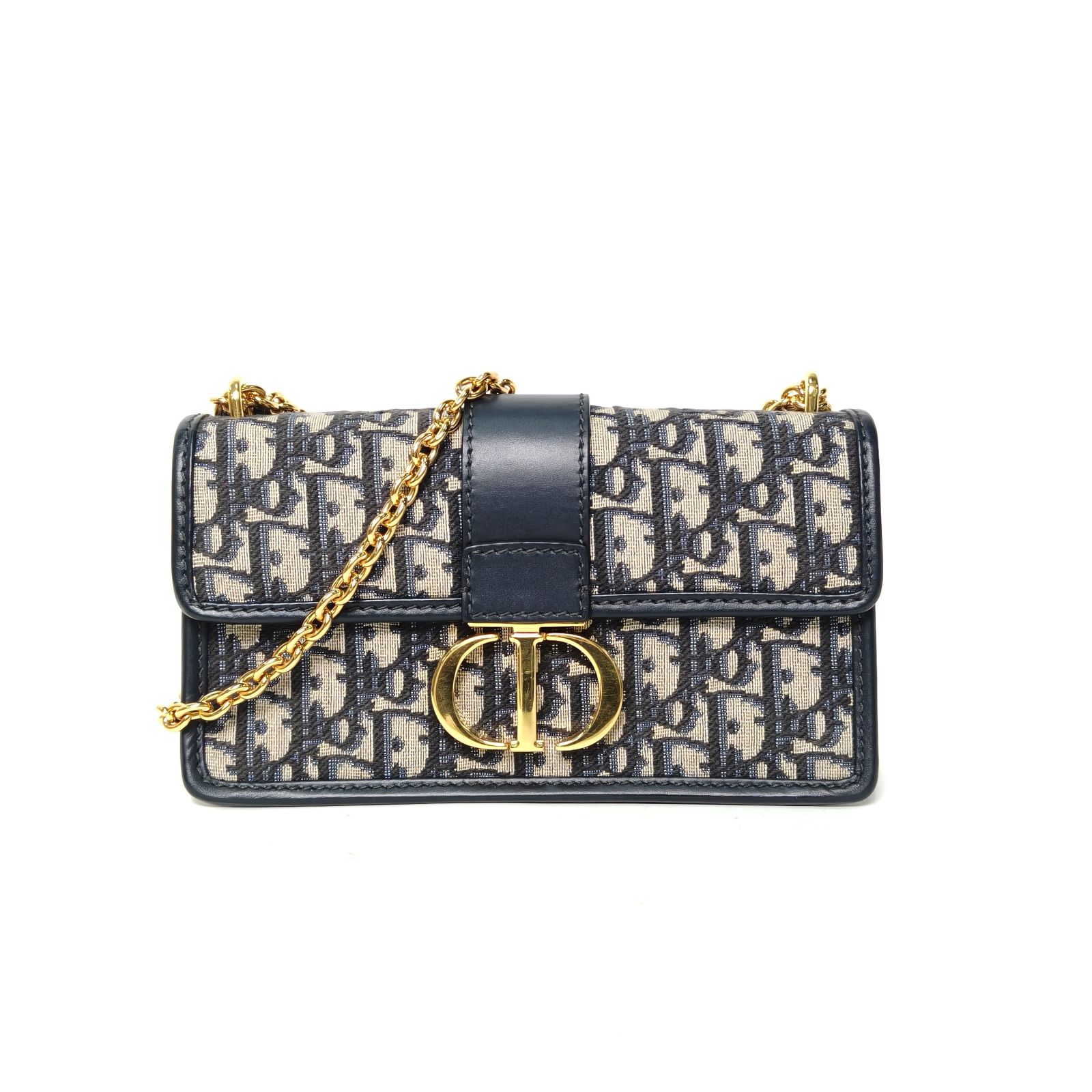 *DIOR 30 Montaigne East-West Chain Bag 21cm-Hana Vintage