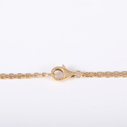 CARTIER LOVE 18K Gold Pendant Necklace with 2 Diamonds 18K Gold,Diamond-Hana Vintage
