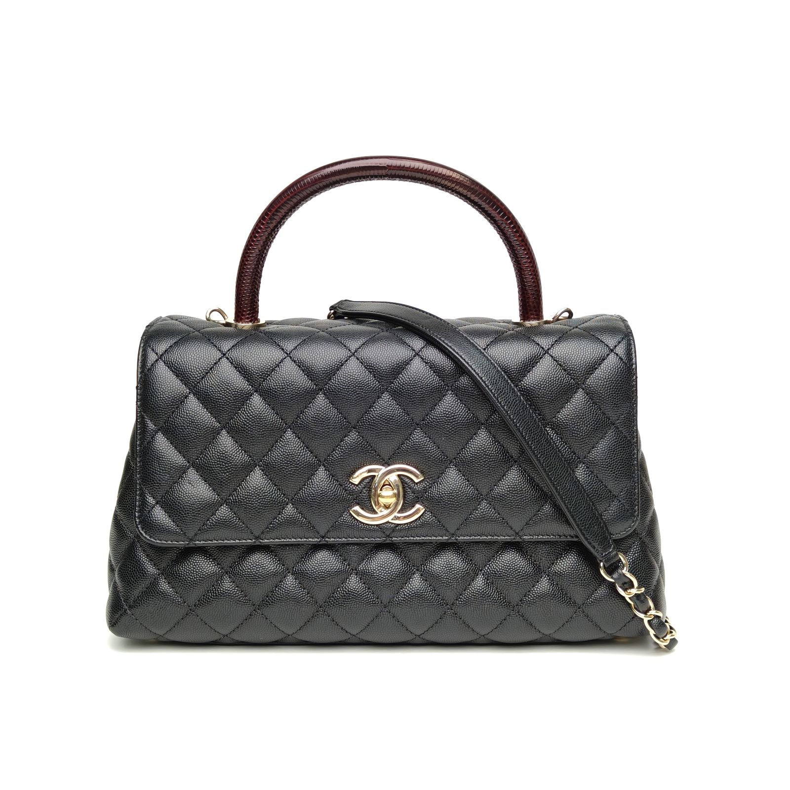 *CHANEL Coco Handle Medium 29cm-Hana Vintage