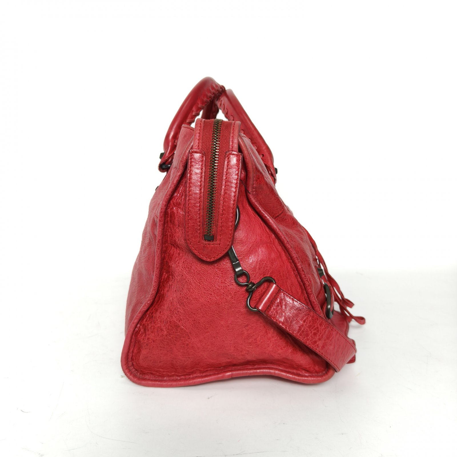 *BALENCIAGA CLASSIC CITY Motorcycle Bag, Large Size-Hana Vintage