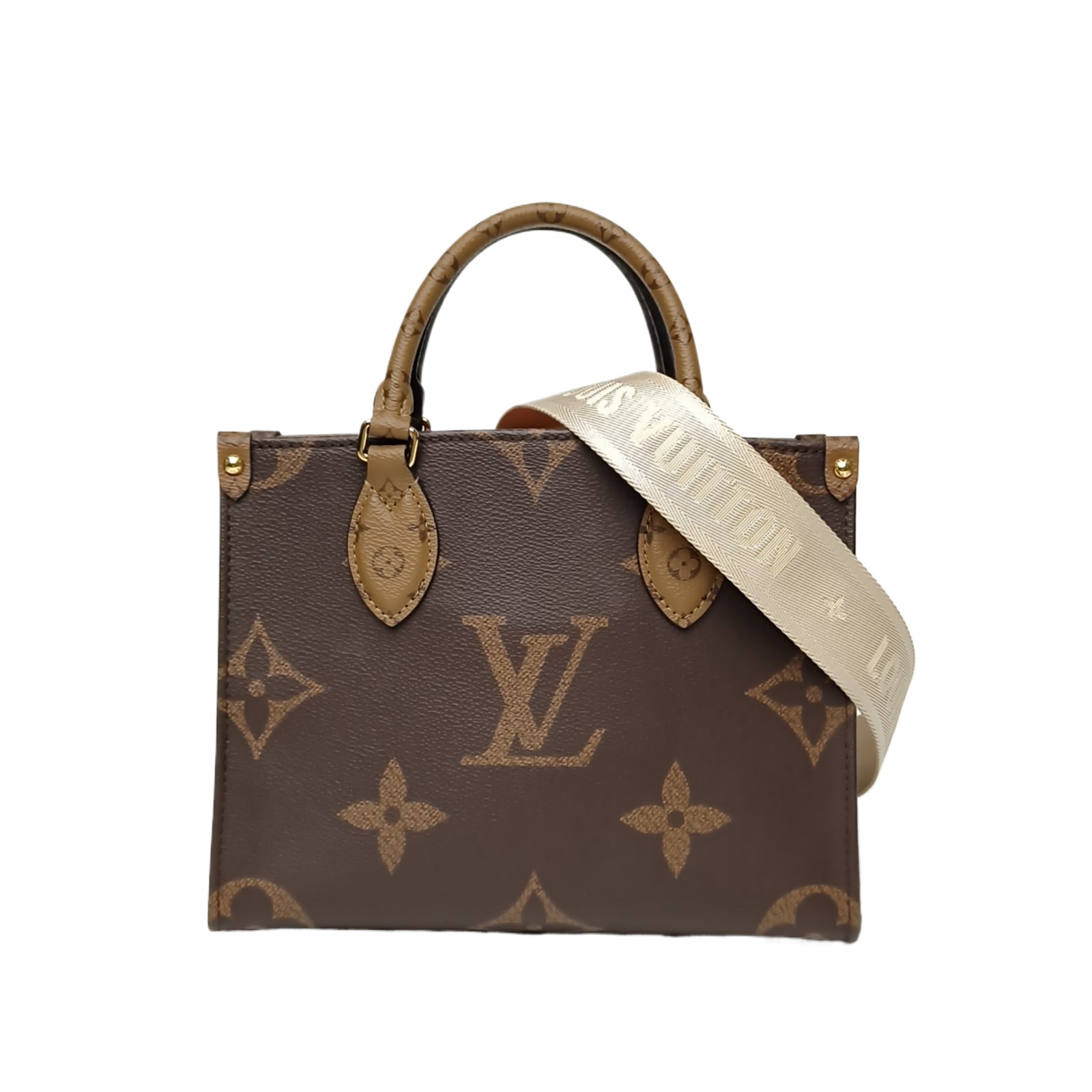 *LOUIS VUITTON Onthego Small 25 Two-in-One Wide Shoulder Strap-Hana Vintage