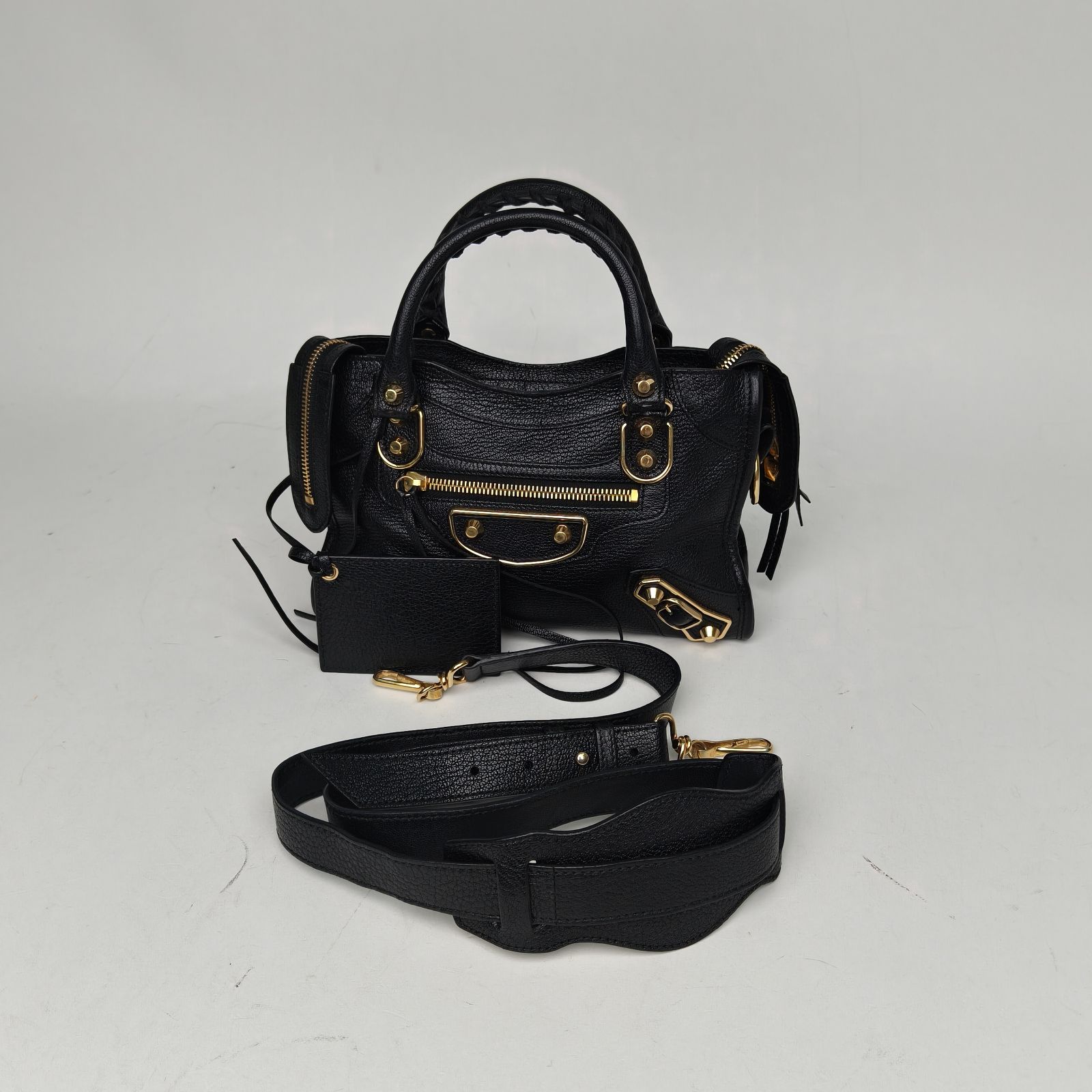 *BALENCIAGA City Mini 24 Motorcycle Bag-Hana Vintage
