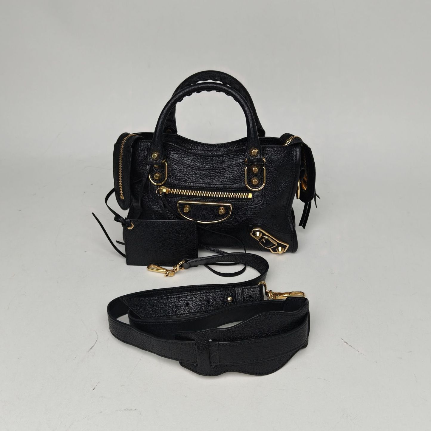 *BALENCIAGA City Mini 24 Motorcycle Bag-Hana Vintage