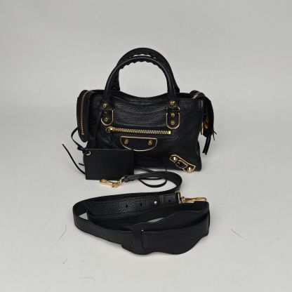 *BALENCIAGA City Mini 24 Motorcycle Bag-Hana Vintage