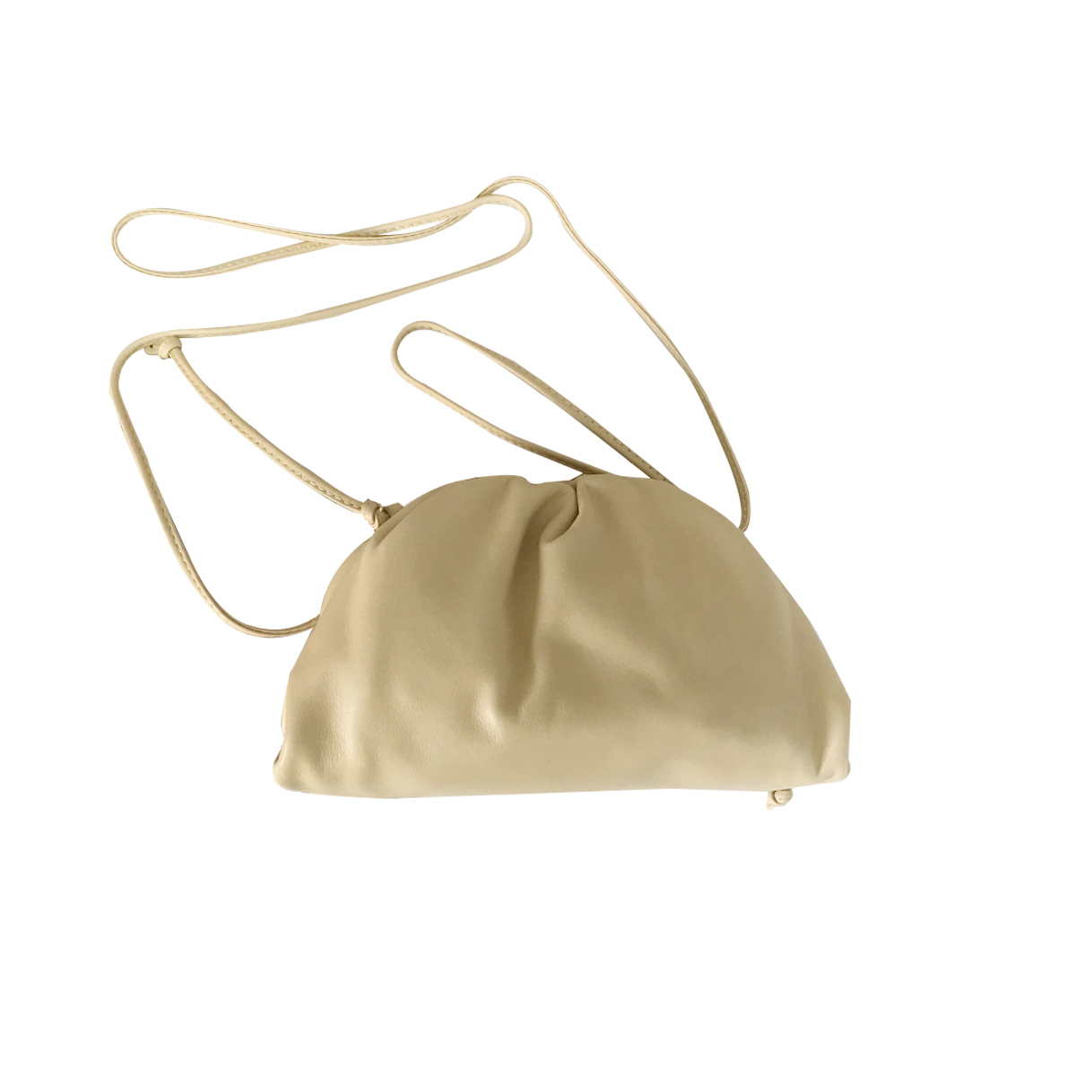 Bottega Veneta Mini Pouch in Oatmeal
