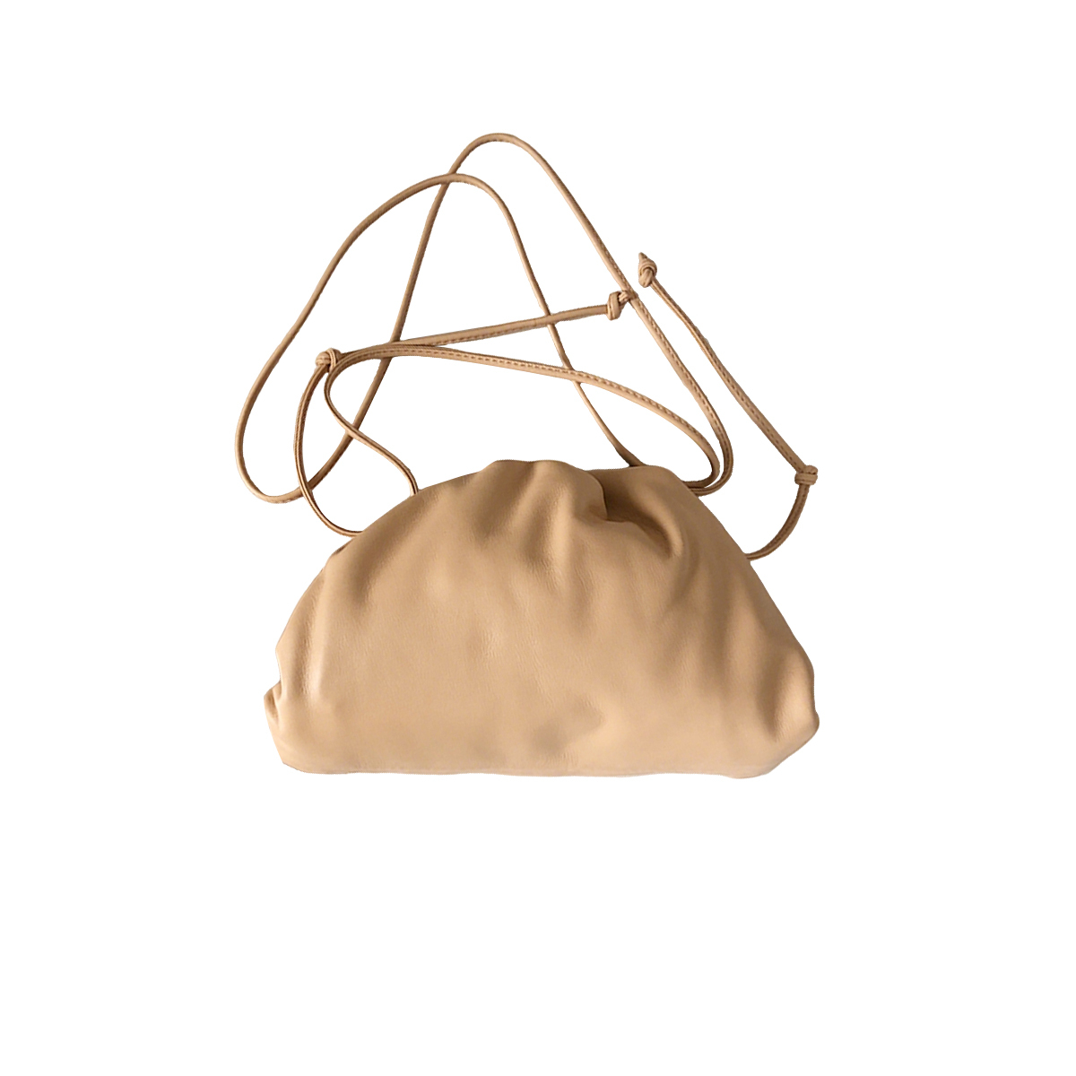 Bottega Veneta Mini Pouch in Almond