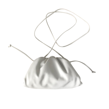 Bottega Veneta Mini Pouch in Chalk