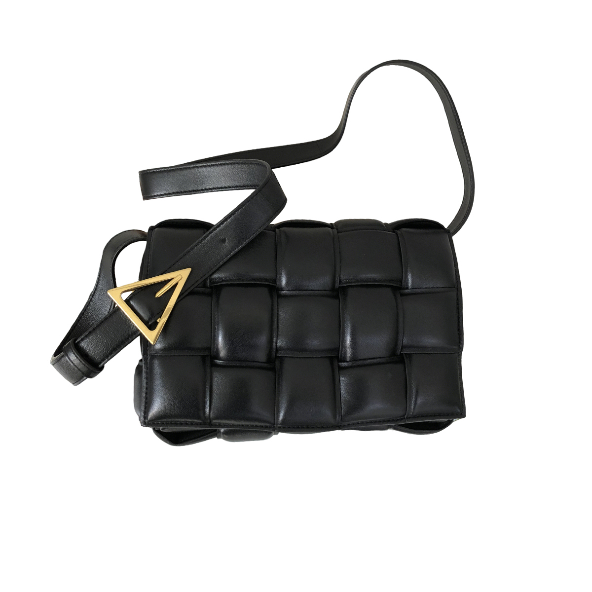 Bottega Veneta Padded Cassette Bag in Black
