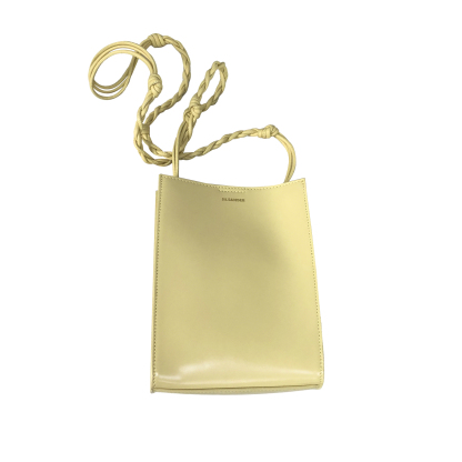 Jil Sander Tangle Small Square Bag in Beige