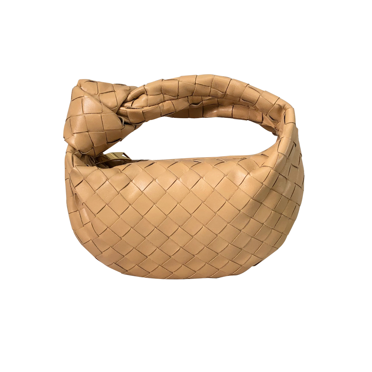 Bottega Veneta Mini Jodie in Intrecciato Almond (651876)