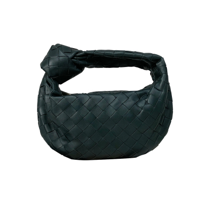Bottega Veneta Mini Jodie in Intrecciato Ink Green