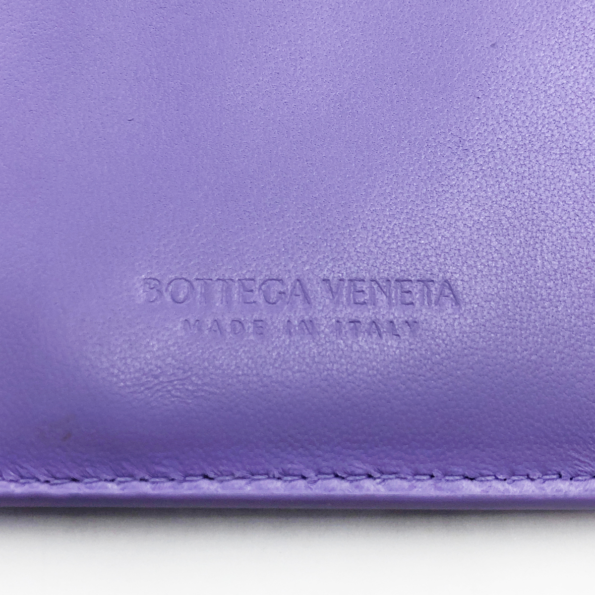 Bottega Veneta Card Case in Wisteria