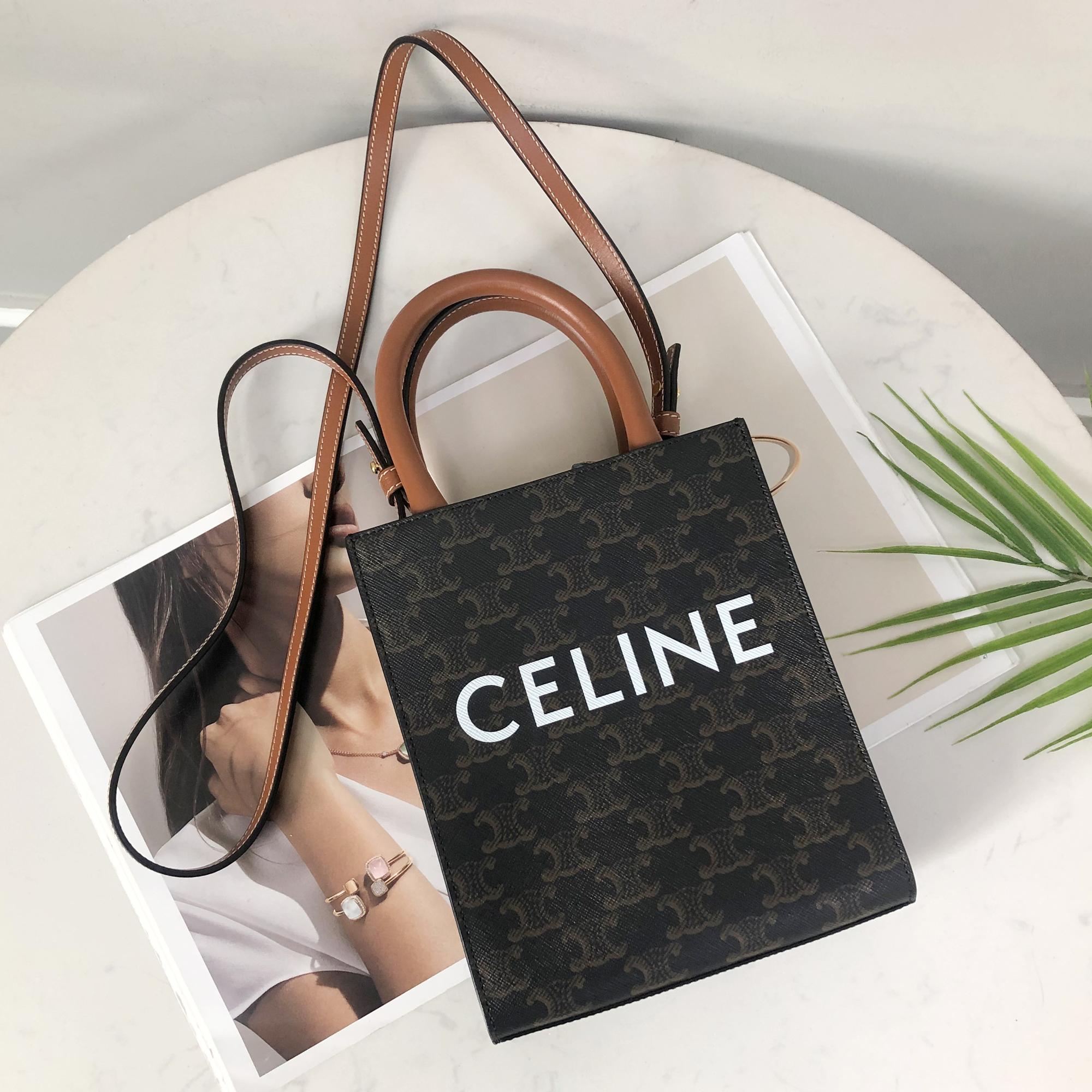 Celine Mini Monogram Tote