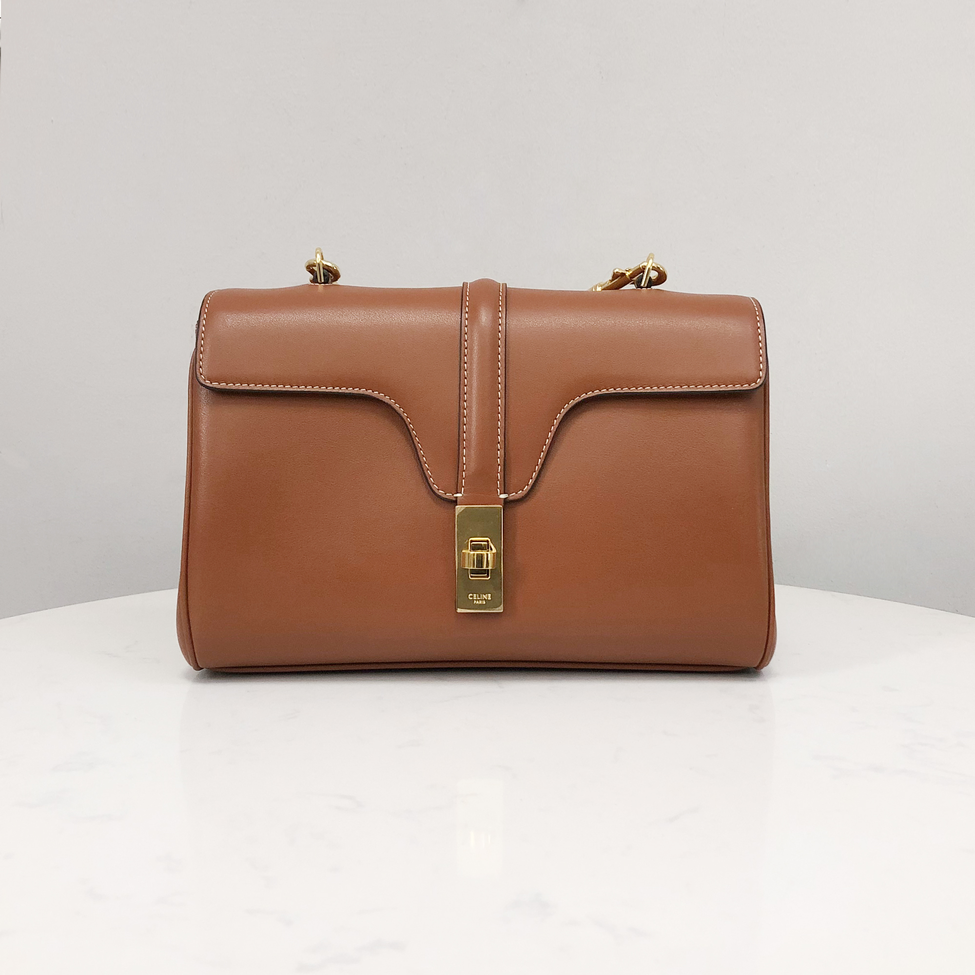 Celine SOFT 16 in Caramel