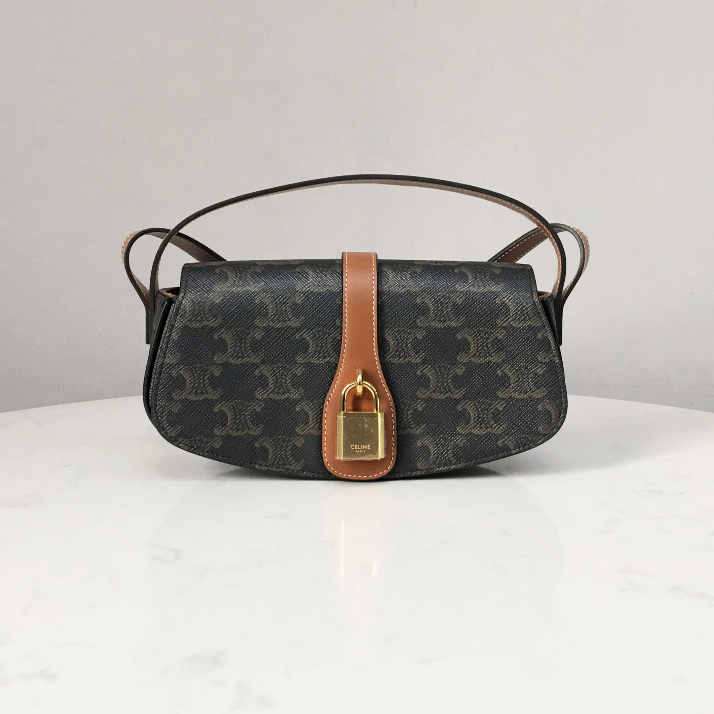 Celine Monogram Trotteur Bag