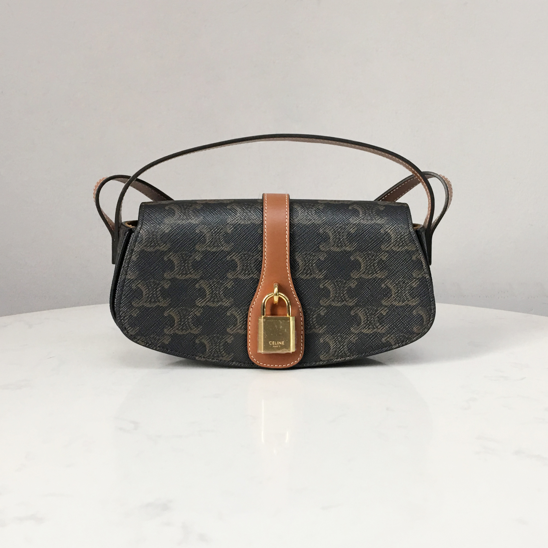 Celine Monogram Trotteur Bag