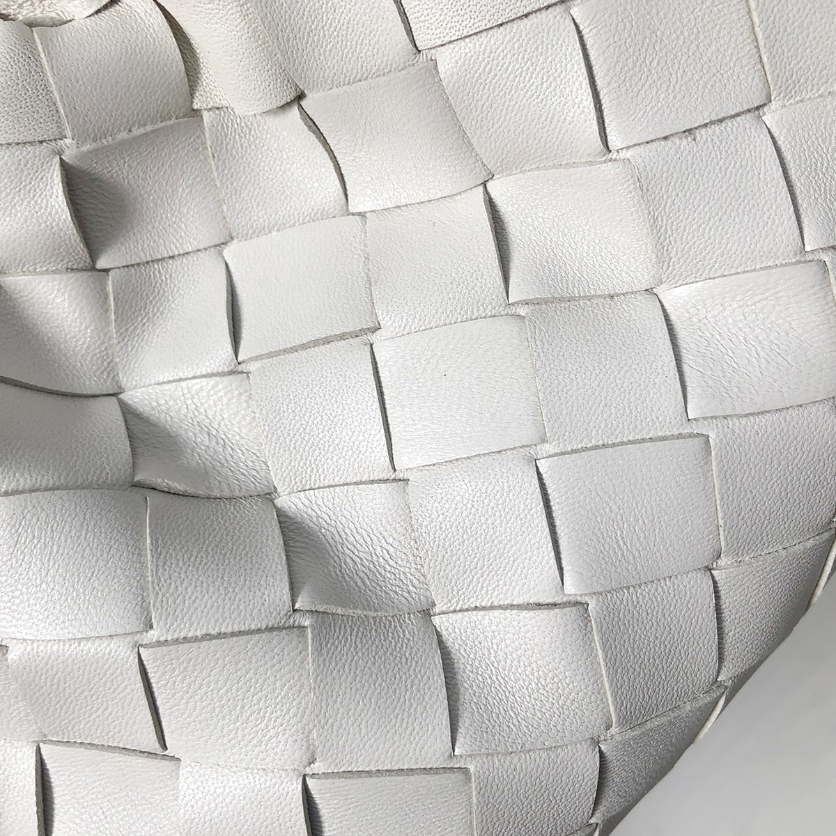 Bottega Veneta Intrecciato Mini Pouch in Chalk