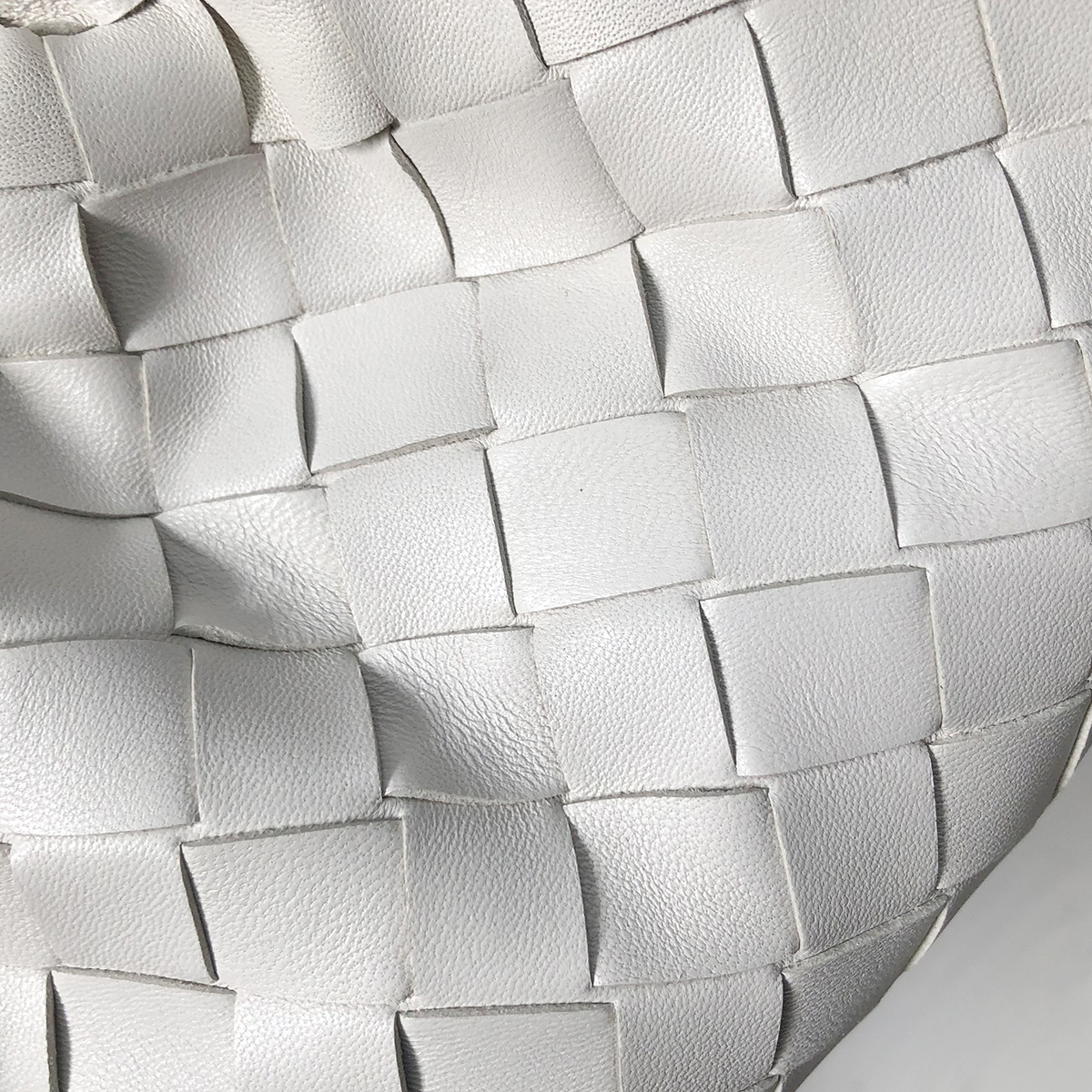 Bottega Veneta Intrecciato Mini Pouch in Chalk