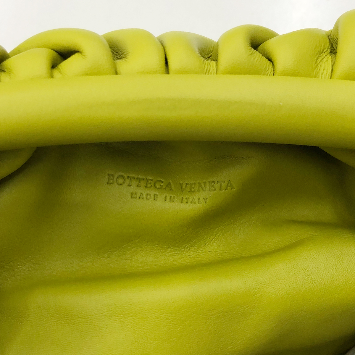 Bottega Veneta Mini Pouch in Kiwi