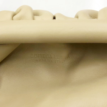 Bottega Veneta Mini Pouch in Oatmeal