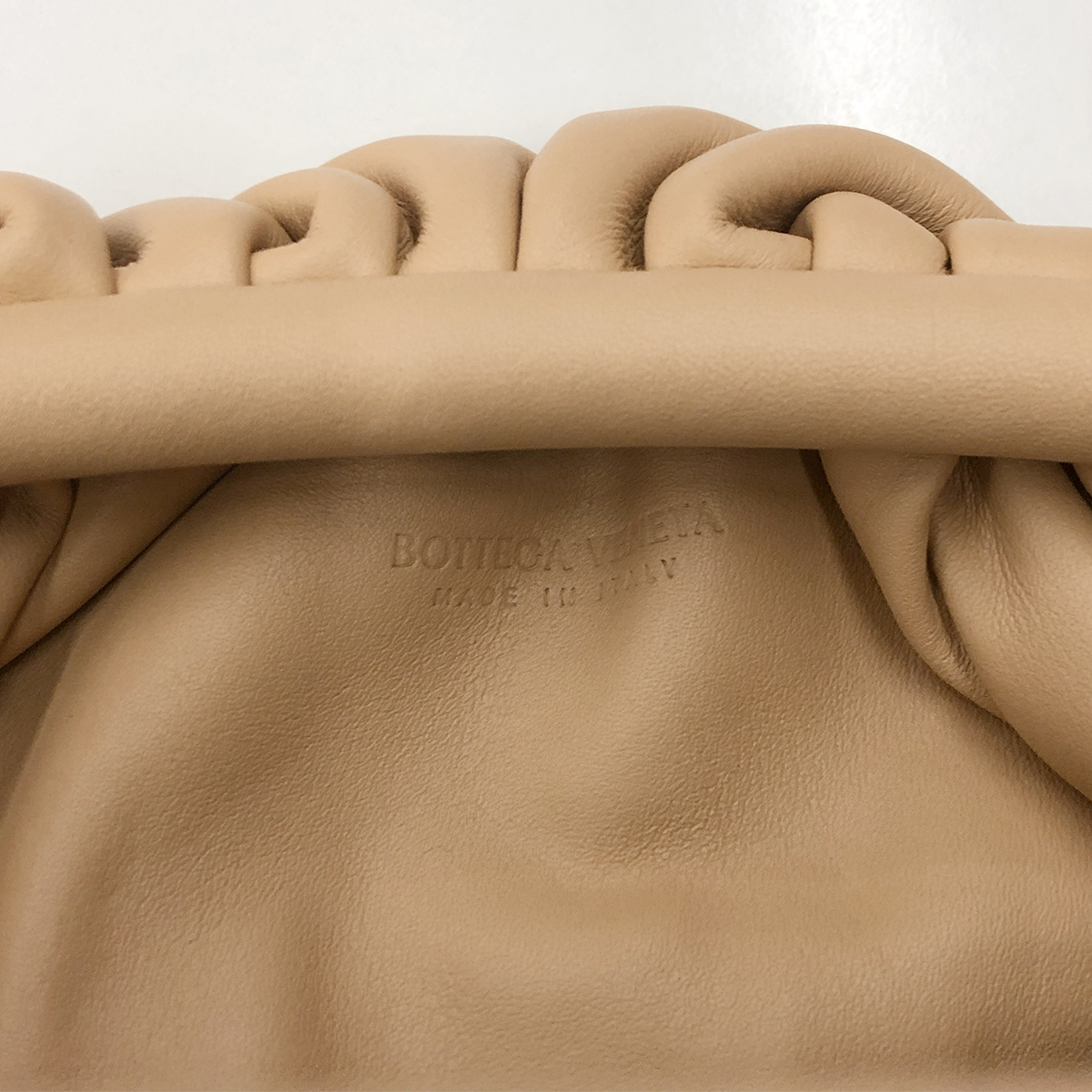 Bottega Veneta Mini Pouch in Almond