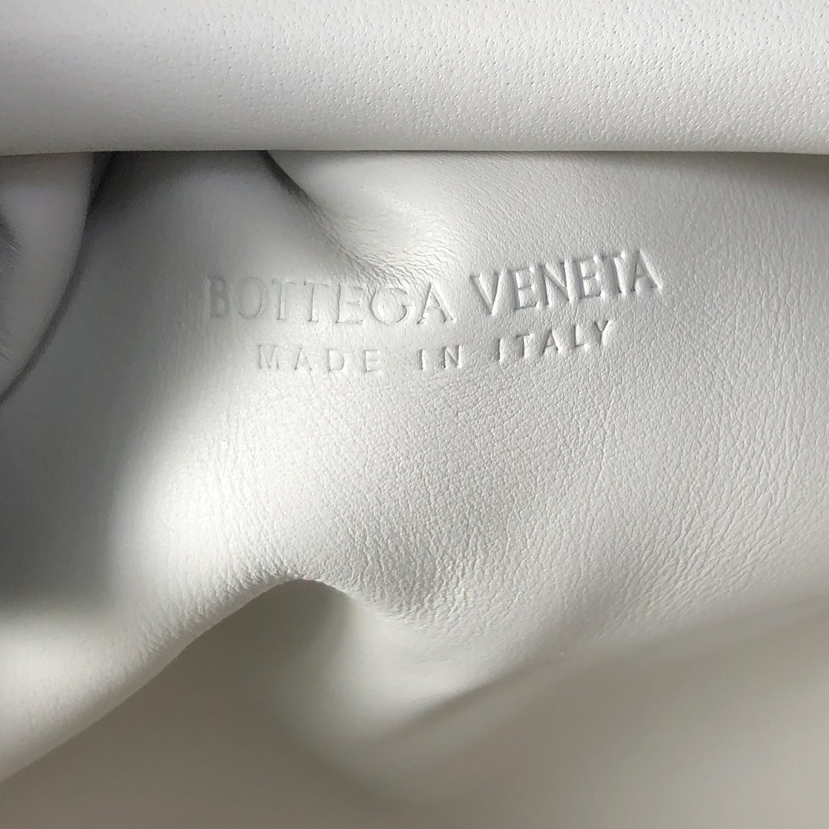 Bottega Veneta Mini Pouch in Chalk