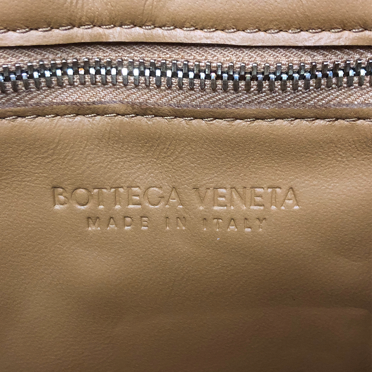 Bottega Veneta Crossbody Box Pouch in Caramel