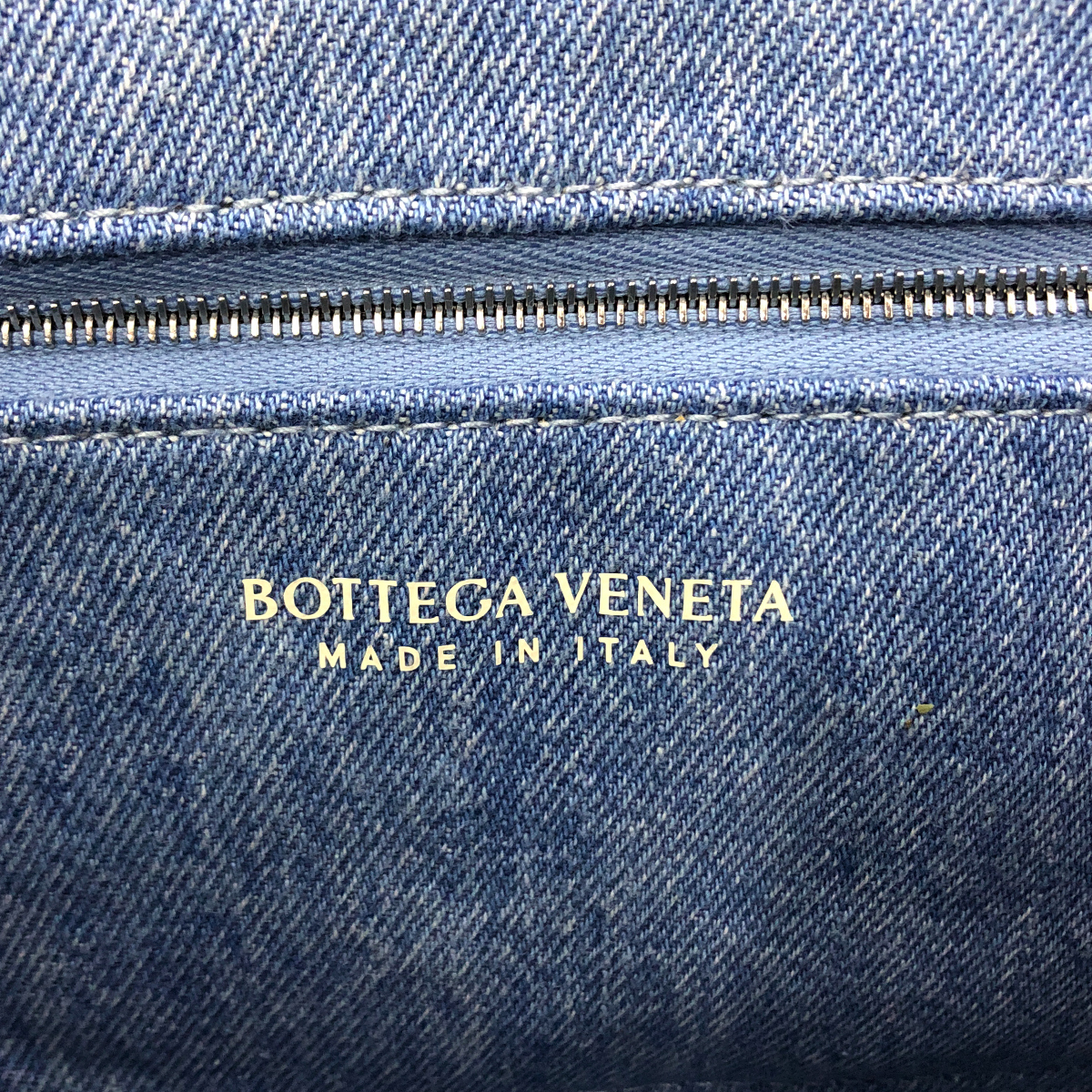 Bottega Veneta Crossbody Box Pouch in Washed Indigo Denim