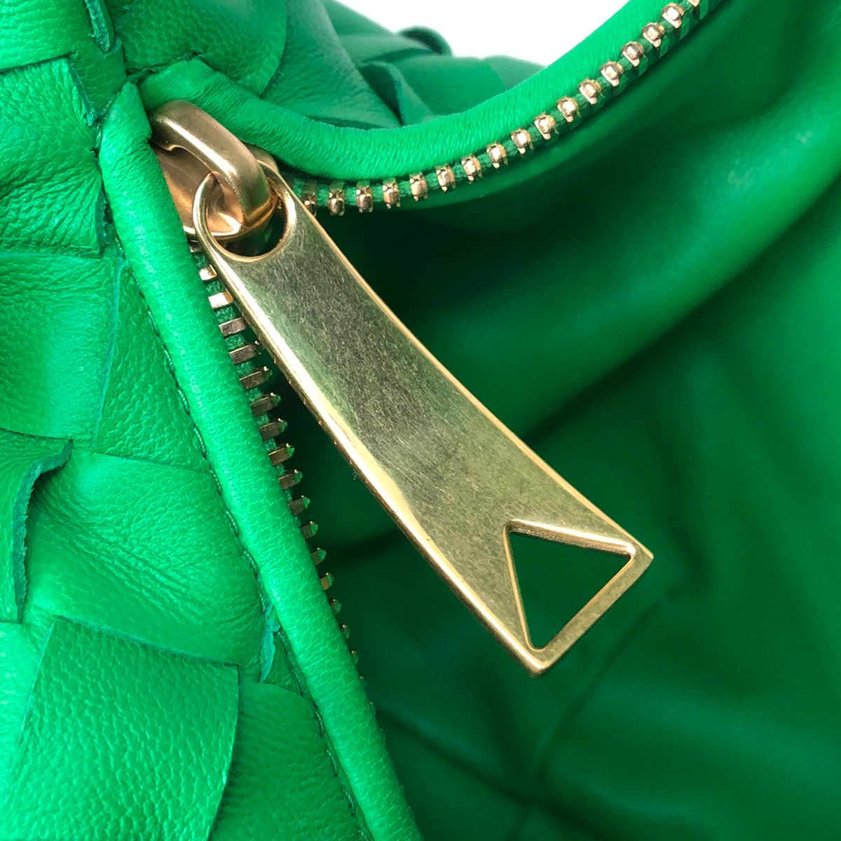 Bottega Veneta Mini Jodie in Intrecciato Parrot Green