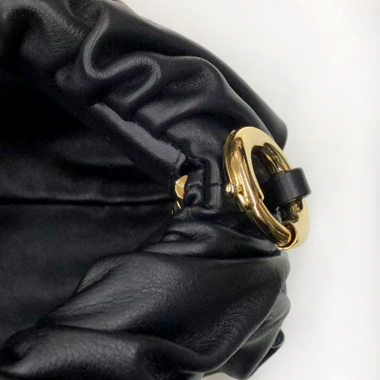 Bottega Veneta Clutch with Chain in Black