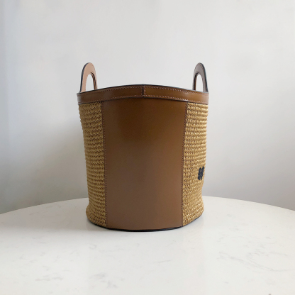 Marni Woven Basket Small, Brown