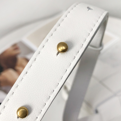 Bottega Veneta Mini Intrecciato Crossbody Bag in Chalk