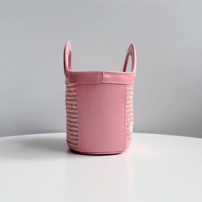 Marni Woven Basket MINI, Pink