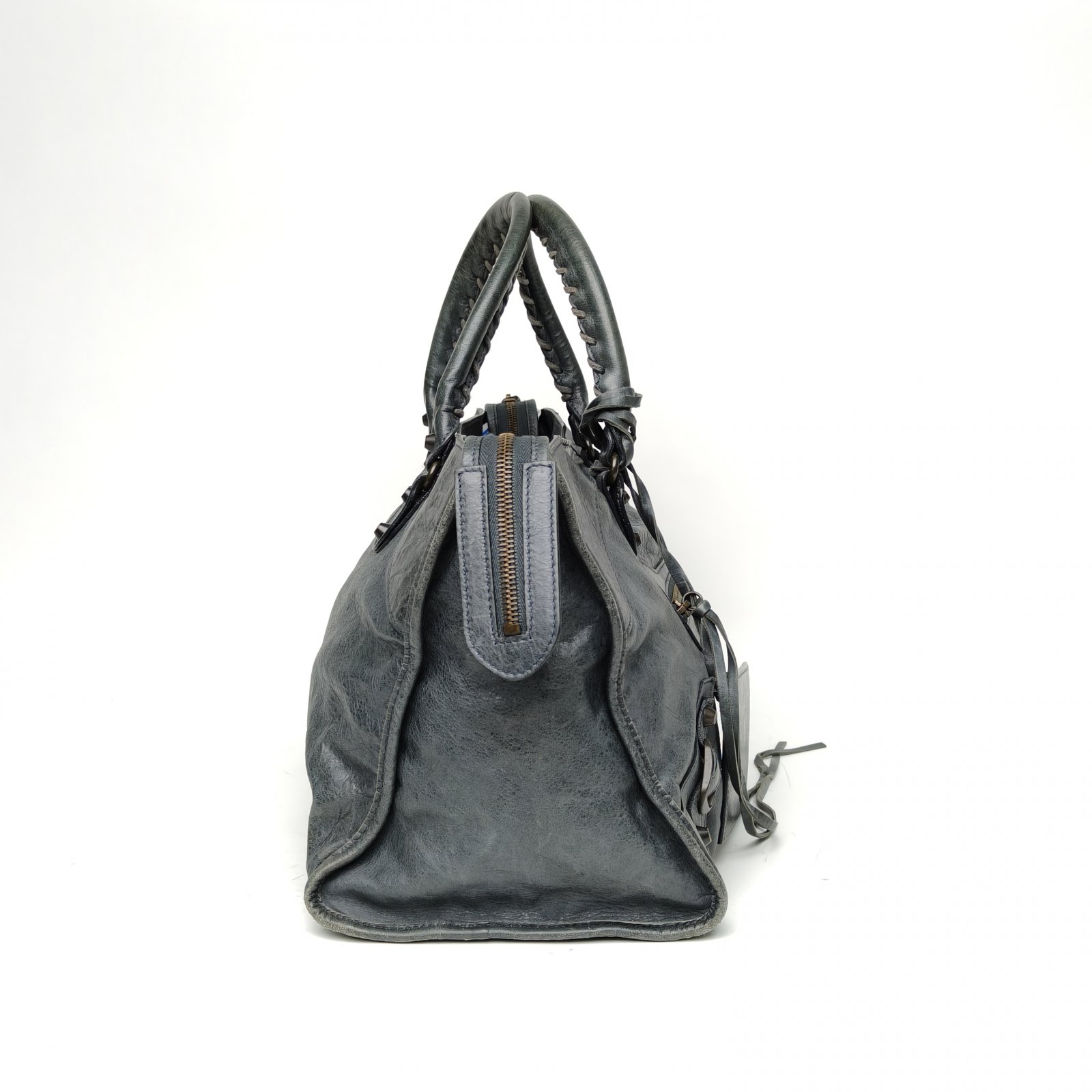 *BALENCIAGA CLASSIC CITY Motorcycle Bag, Large Size-Hana Vintage